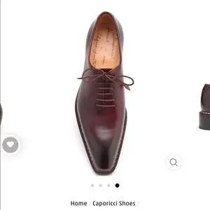 Caporicci | Shoes | Caporicci 40 Italian Shoes Hand Stitched  display picture 2